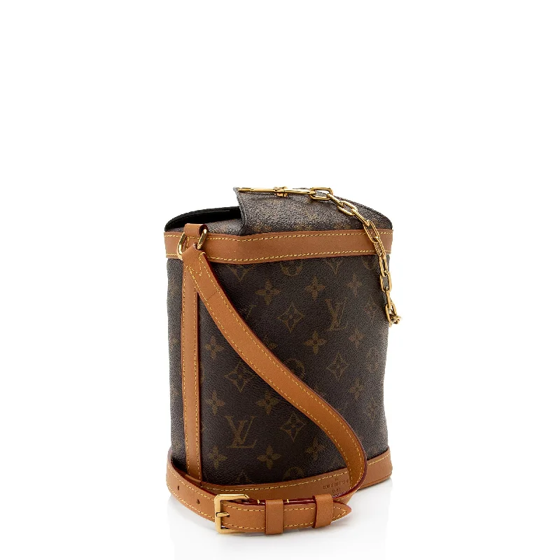 Louis Vuitton Monogram Canvas Milk Box Bag (erNC58)