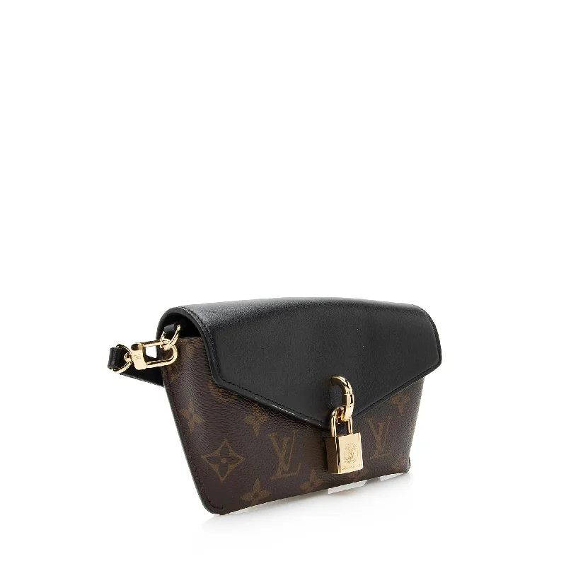 Louis Vuitton Monogram Canvas Padlock on Strap (22456)