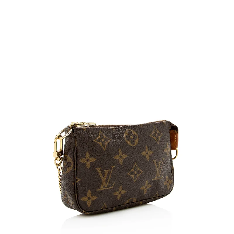 Louis Vuitton Monogram Canvas Mini Pochette Accessoires (18981)