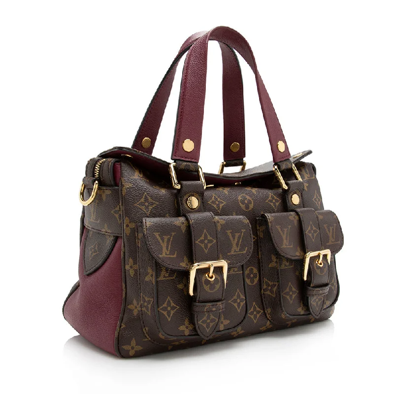 Louis Vuitton Monogram Canvas Manhattan Satchel (16518)