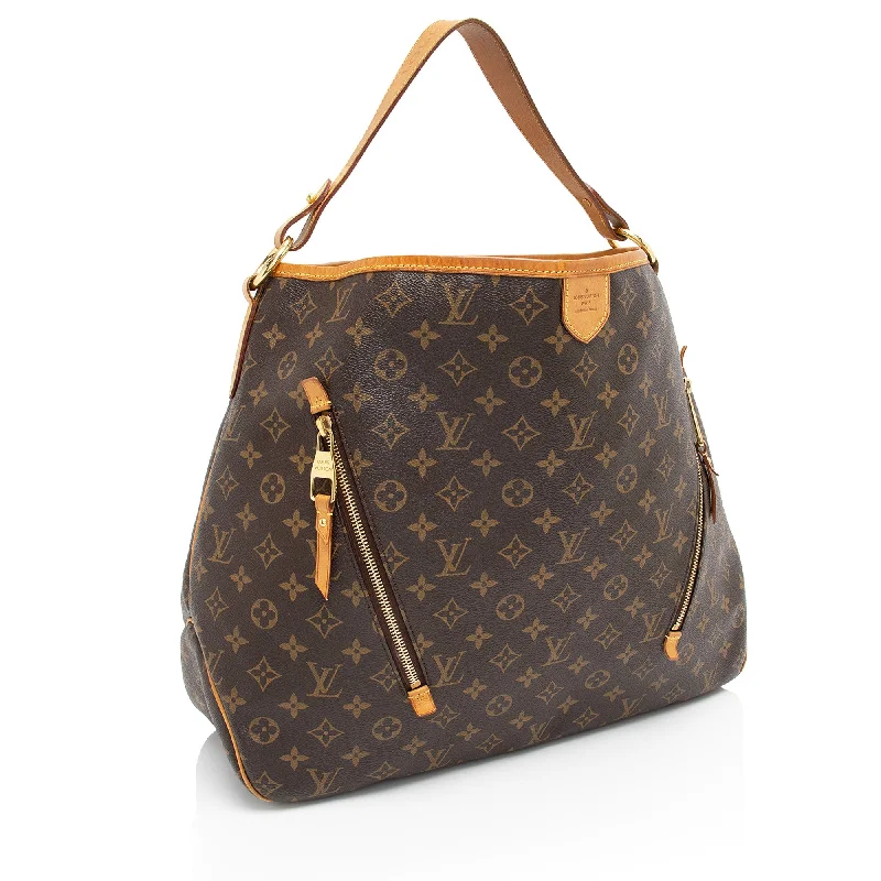 Louis Vuitton Monogram Canvas Delightful GM Shoulder Bag (fsnong)