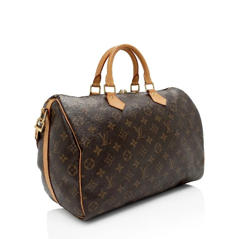 Louis Vuitton Monogram Canvas Speedy Bandouliere 35 Satchel (a265Zd)