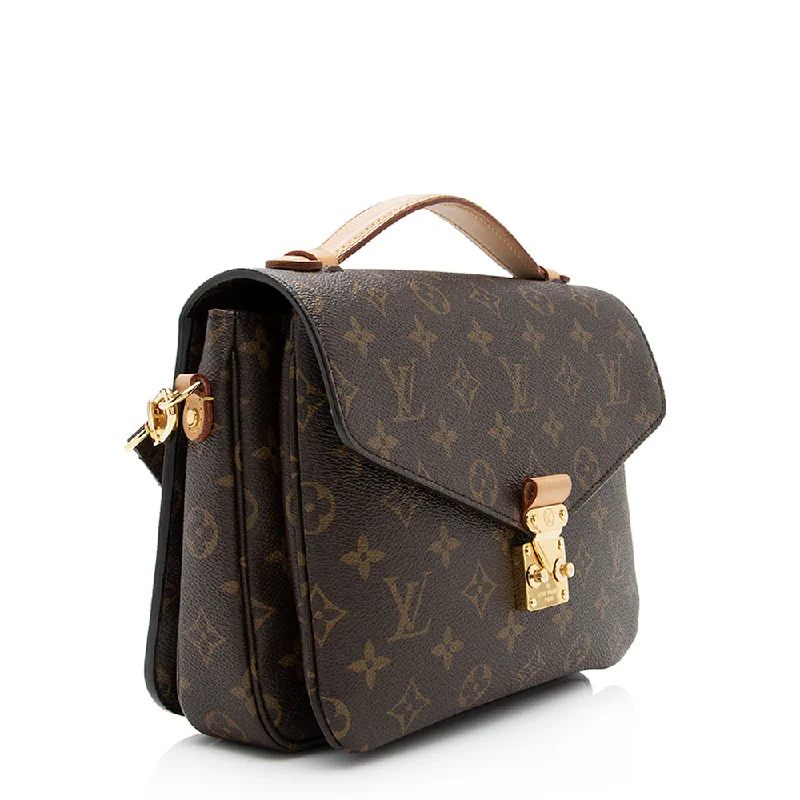 Louis Vuitton Monogram Canvas Pochette Metis Shoulder Bag (20938)