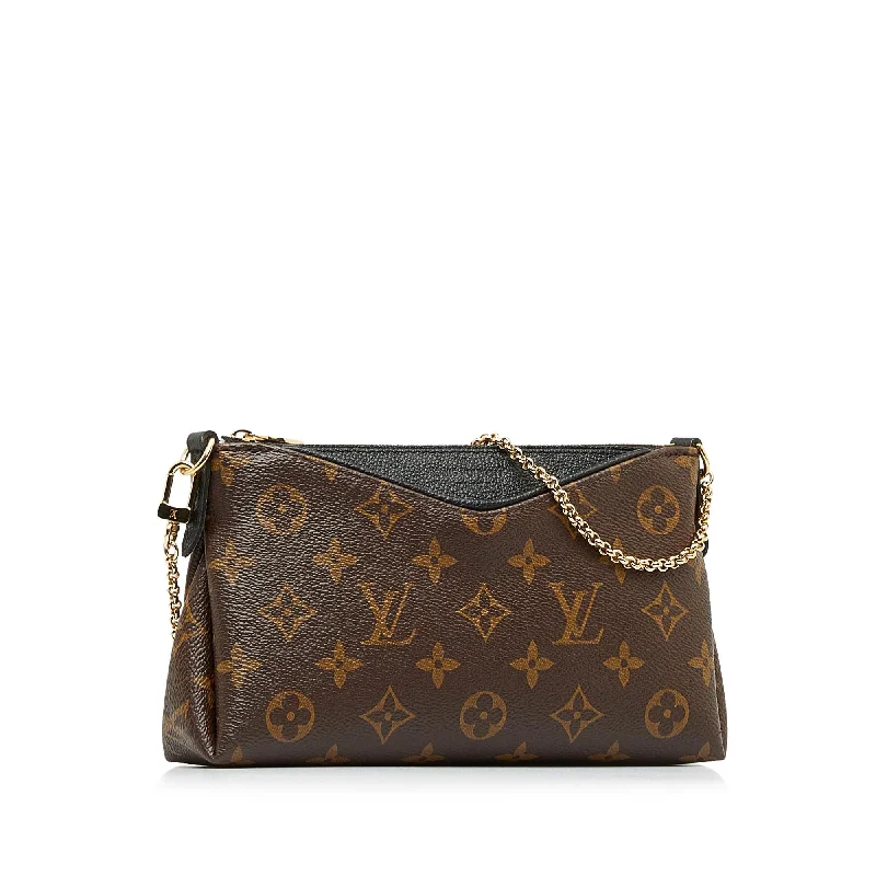 Louis Vuitton Monogram Pallas Clutch (SncBSk)