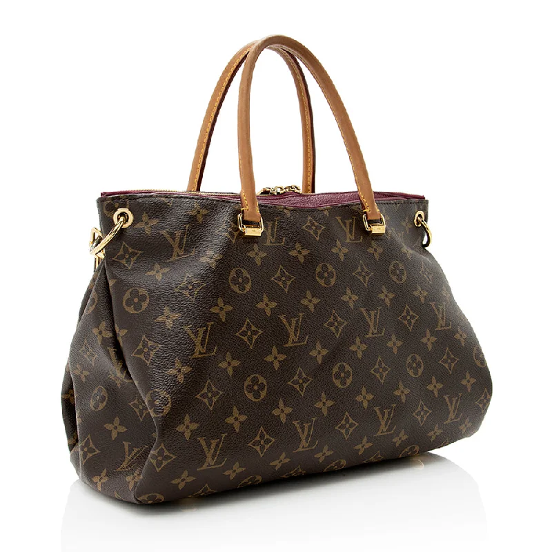 Louis Vuitton Monogram Canvas Pallas Satchel (19126)