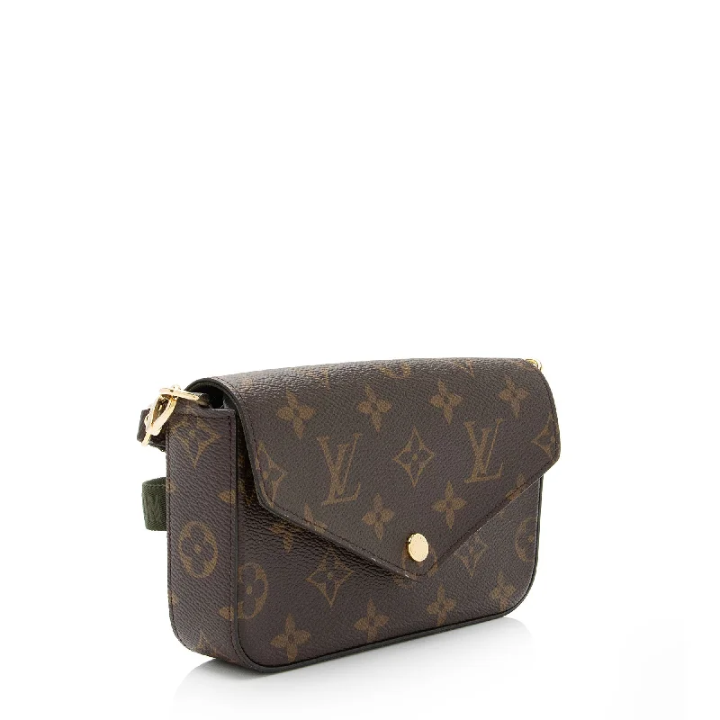 Louis Vuitton Monogram Canvas Felicie Strap & Go Crossbody Bag (LRQxmR)