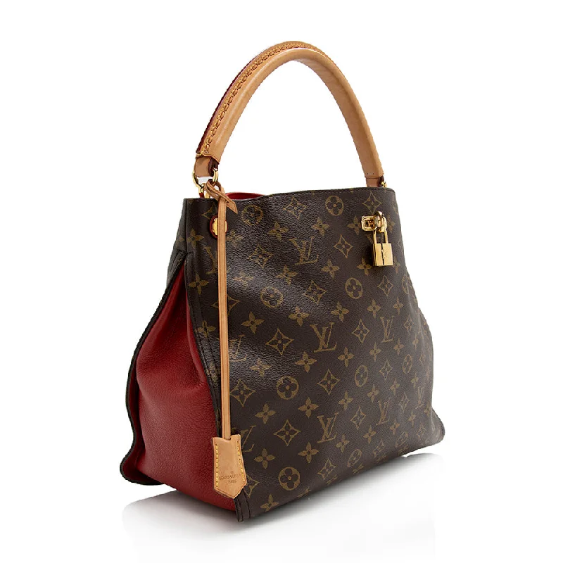 Louis Vuitton Monogram Canvas Gaia Shoulder Bag (21605)