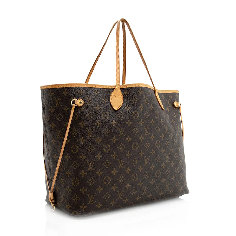 Louis Vuitton Monogram Canvas Neverfull GM Tote (19598)