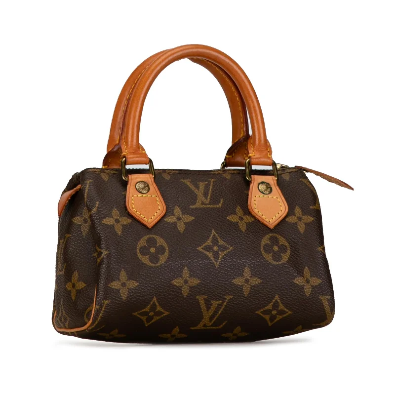 Louis Vuitton Monogram Mini HL Speedy (WgFeAQ)