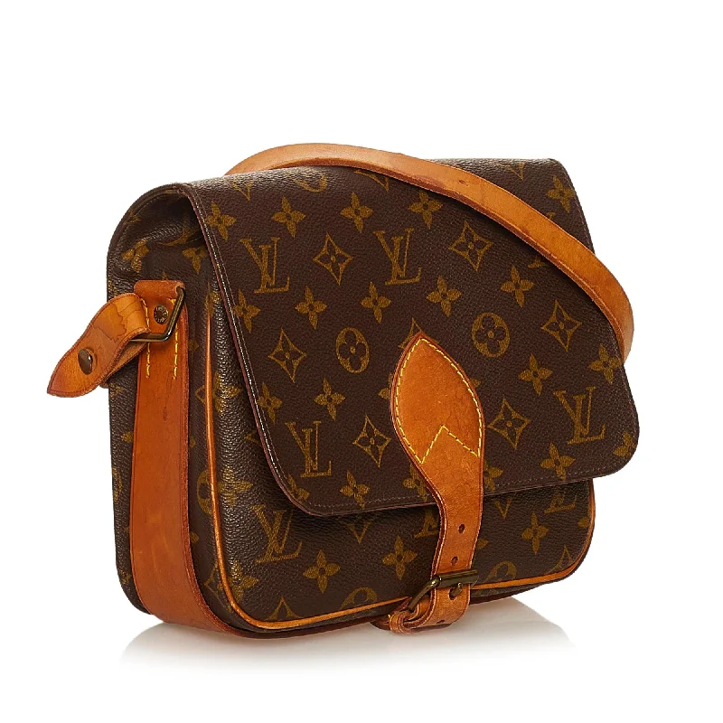 Louis Vuitton Monogram Cartouchiere MM (29315)