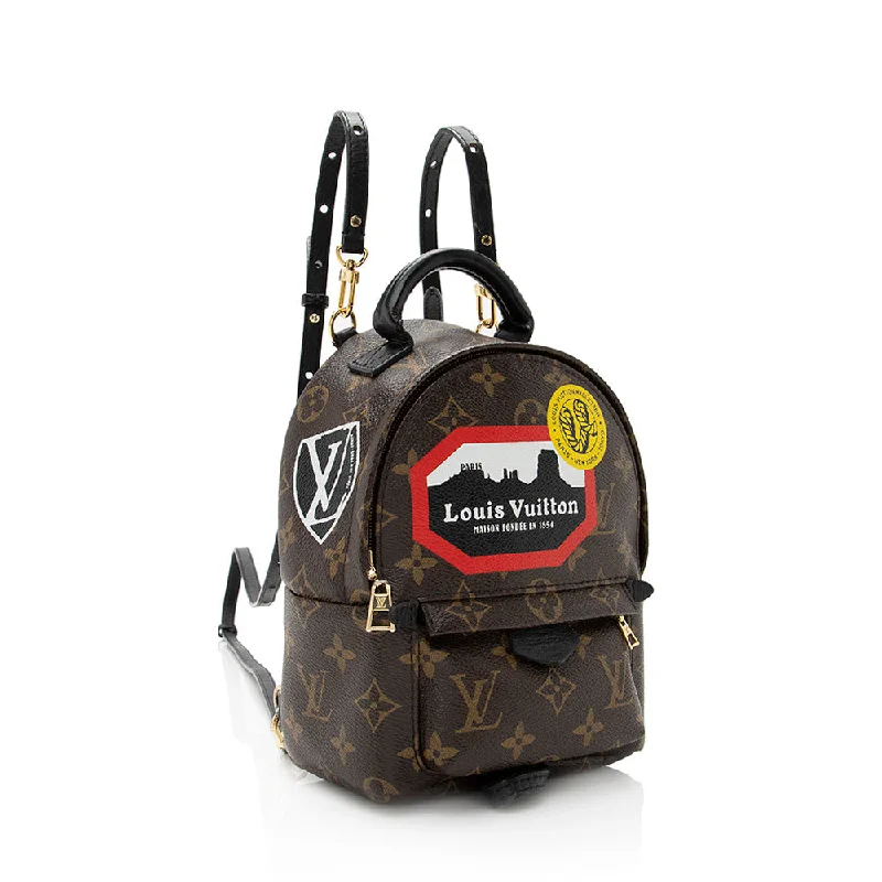 Louis Vuitton Monogram Canvas Palm Springs Mini Backpack - FINAL SALE (21047)