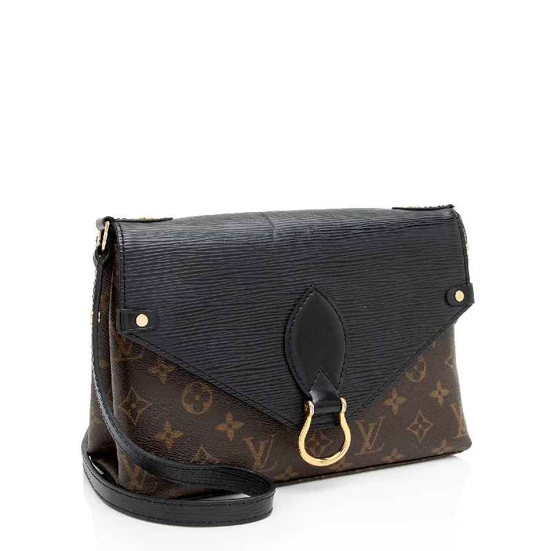 Louis Vuitton Monogram Canvas Epi Leather Saint Michel Shoulder Bag (aOrIRJ)