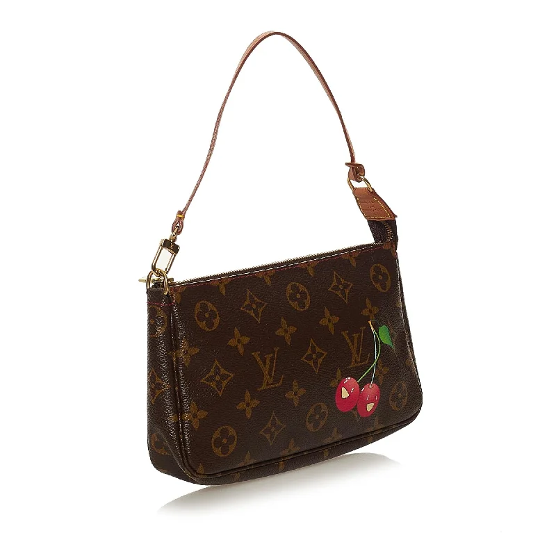 Louis Vuitton Monogram Cerises Pochette Accessoires Takashi Murakami (34204)