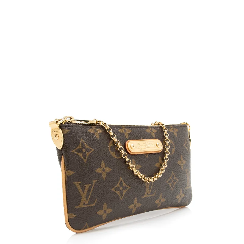 Louis Vuitton Monogram Canvas Milla MM Pochette (23941)