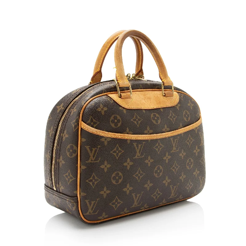 Louis Vuitton Monogram Canvas Trouville Satchel (GcC73j)