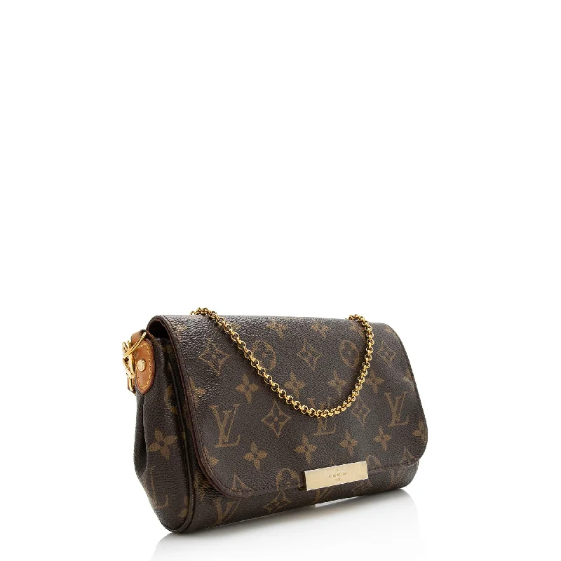 Louis Vuitton Monogram Canvas Favorite PM Shoulder Bag (22737)