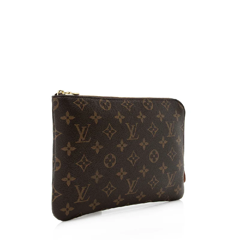 Louis Vuitton Monogram Canvas Etui Voyage PM Pouch (21053)