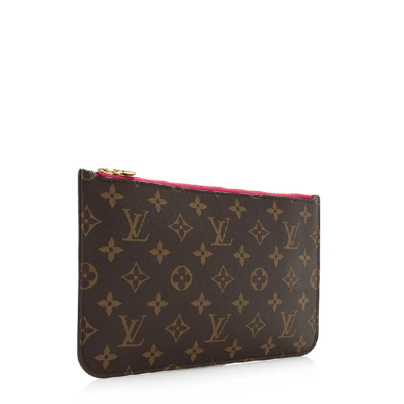 Louis Vuitton Monogram Canvas Neverfull MM Pochette (21468)