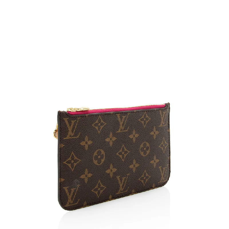 Louis Vuitton Monogram Canvas Neverfull PM Pochette (19113)