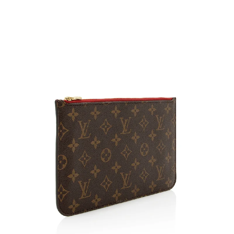 Louis Vuitton Monogram Canvas Neverfull MM Pochette (21784)