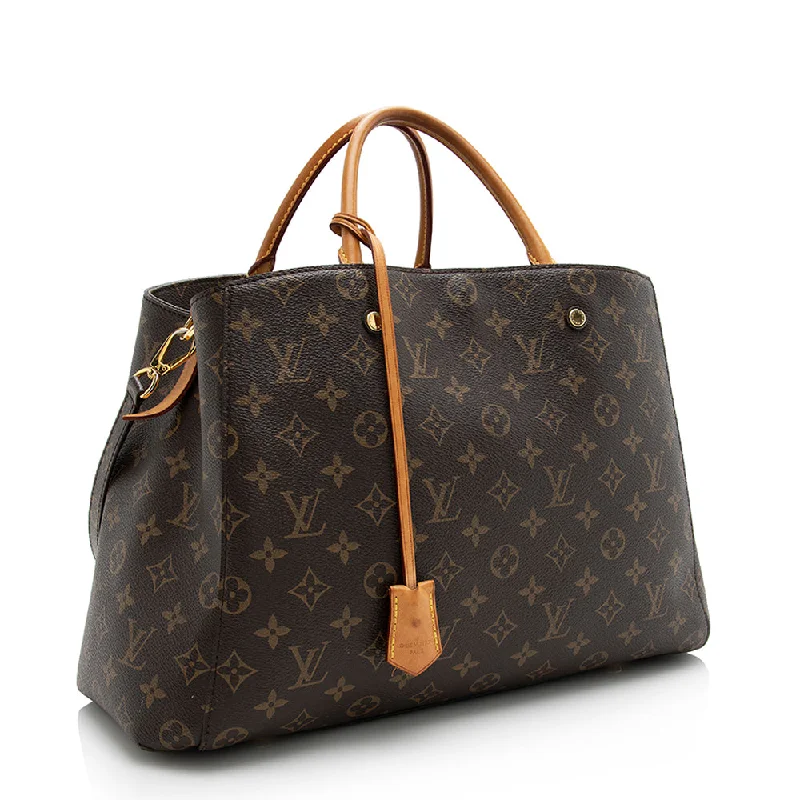 Louis Vuitton Monogram Canvas Montaigne GM Tote (21207)