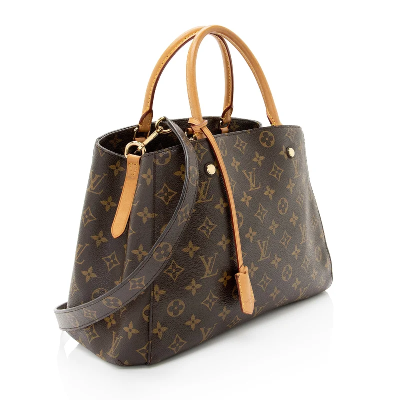 Louis Vuitton Monogram Canvas Montaigne MM Tote (Q6ihgV)