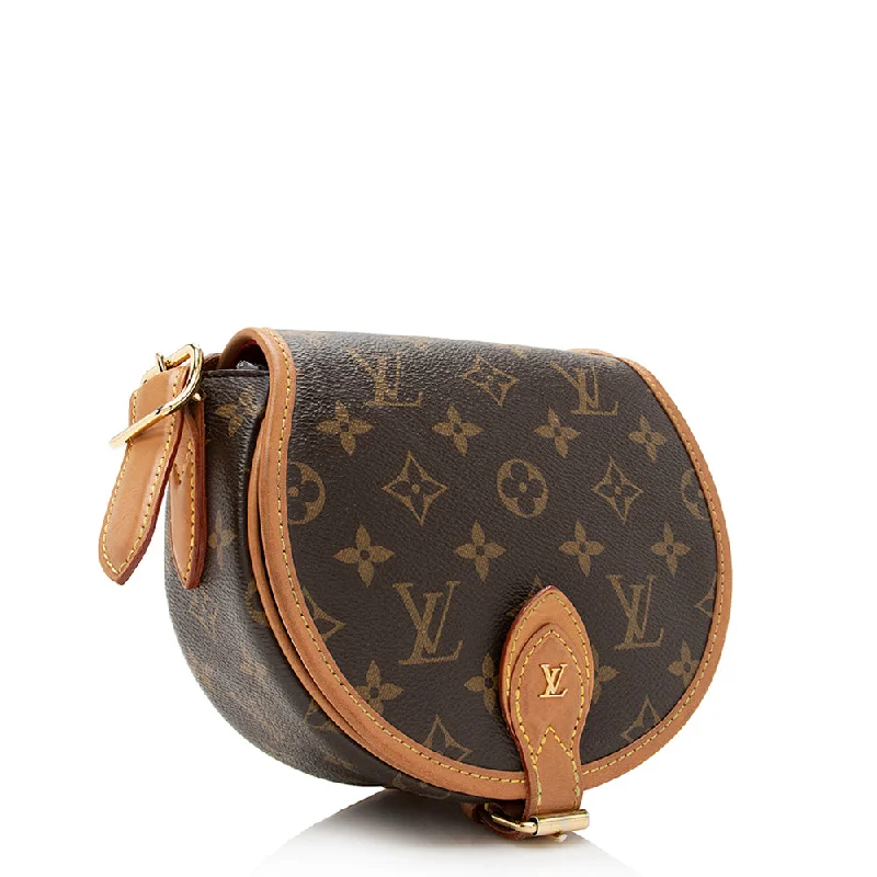 Louis Vuitton Monogram Canvas Tambourin Shoulder Bag (21577)