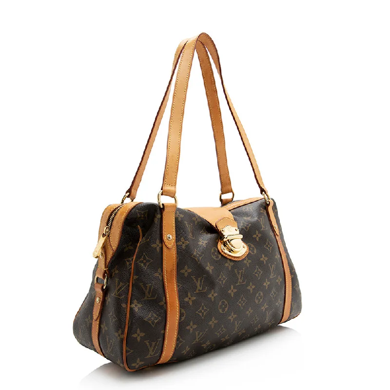 Louis Vuitton Monogram Canvas Stresa PM Shoulder Bag (21586)