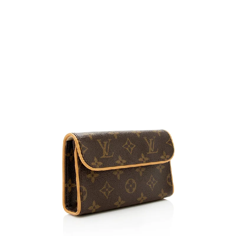 Louis Vuitton Monogram Canvas Pochette Florentine Small Belt Bag - FINAL SALE (18586)