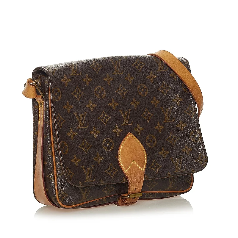 Louis Vuitton Monogram Cartouchiere MM (27879)