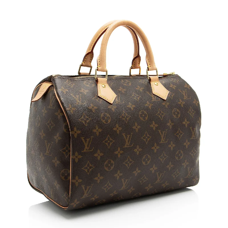 Louis Vuitton Monogram Canvas Speedy 30 Satchel (FEwSl3)