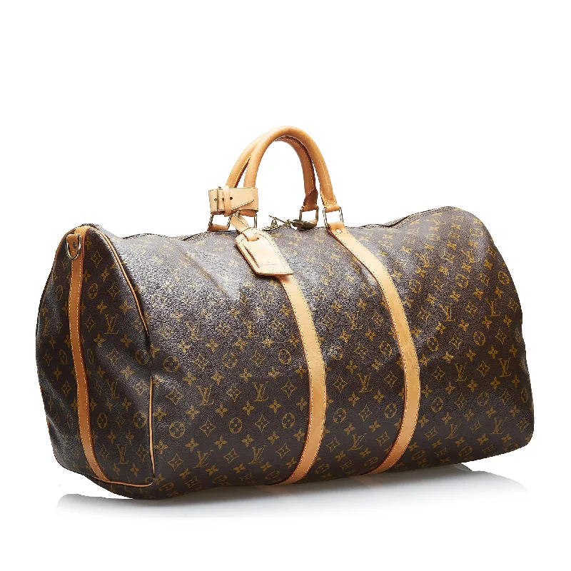 Louis Vuitton Monogram Keepall Bandouliere 60 (POGxF8)