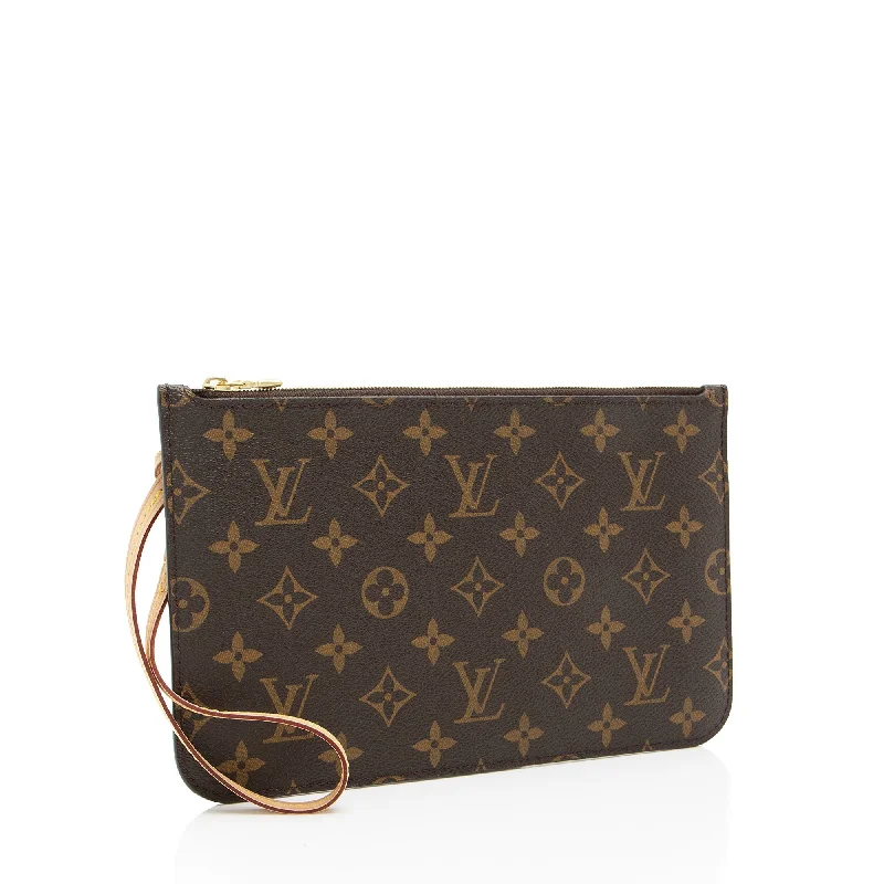 Louis Vuitton Monogram Canvas Neverfull MM Pochette (Jaeu3s)