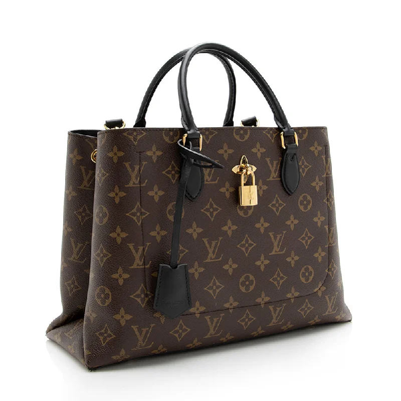 Louis Vuitton Monogram Canvas Flower Tote (18026)