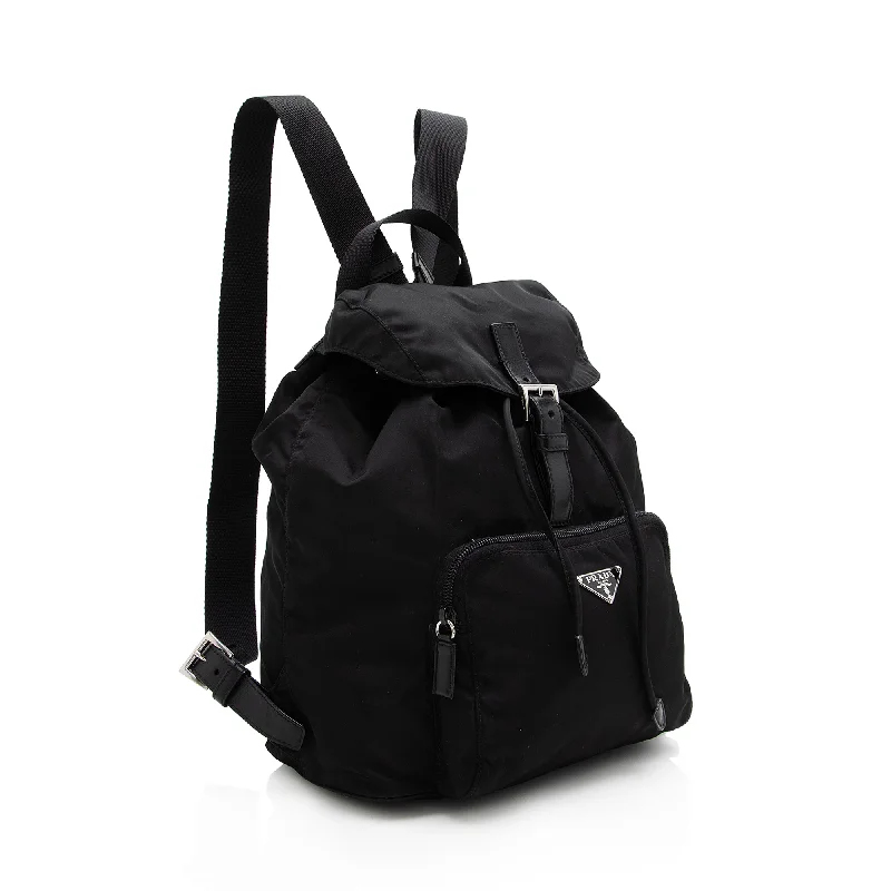 Prada Vintage Tessuto Front Pocket Backpack 22985