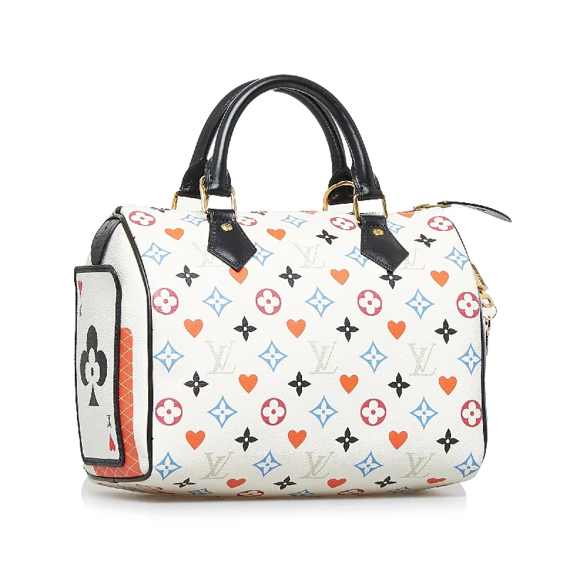 Louis Vuitton Monogram Game On Speedy Bandouliere 25 (G6gb36)