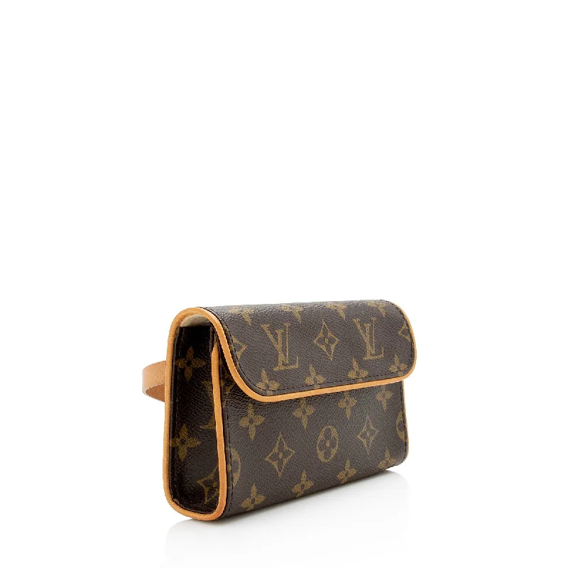 Louis Vuitton Monogram Canvas Pochette Florentine Small Belt Bag (22975)