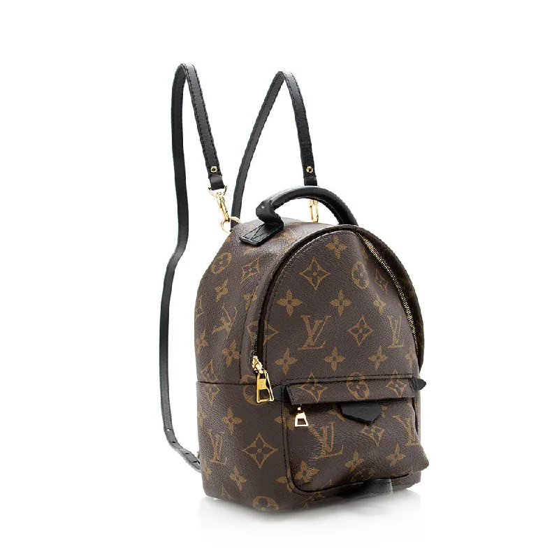 Louis Vuitton Monogram Canvas Palm Springs Mini Backpack (20573)