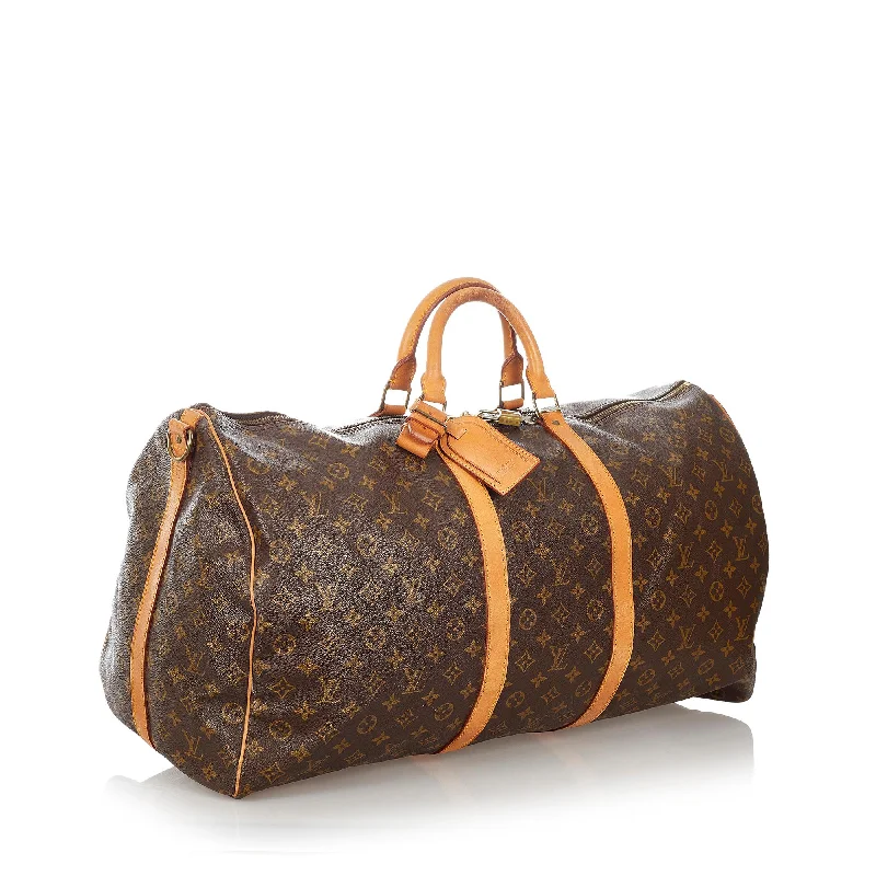 Louis Vuitton Monogram Keepall Bandouliere 60 (26992)