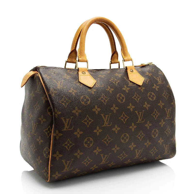 Louis Vuitton Monogram Canvas Speedy 30 Satchel (DYPAzE)