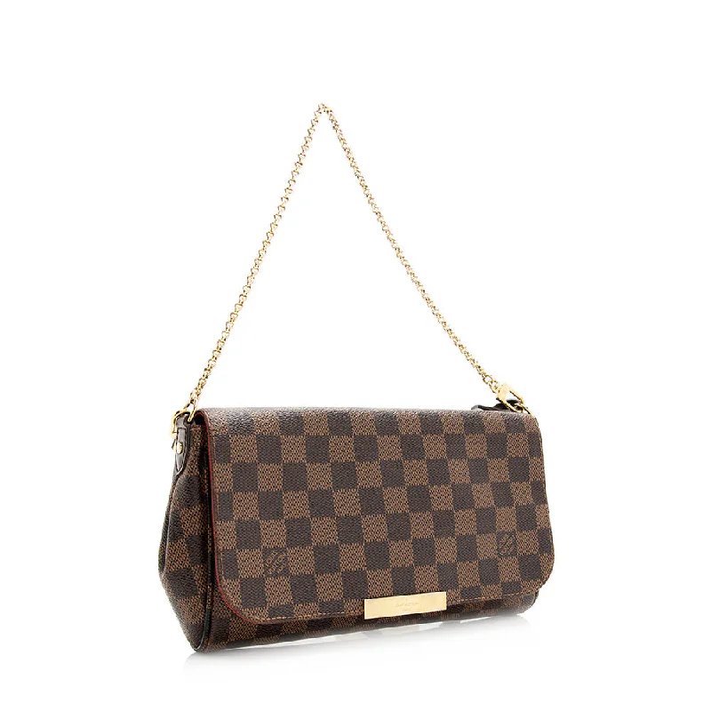 Louis Vuitton Monogram Canvas Favorite MM Shoulder Bag (20105)