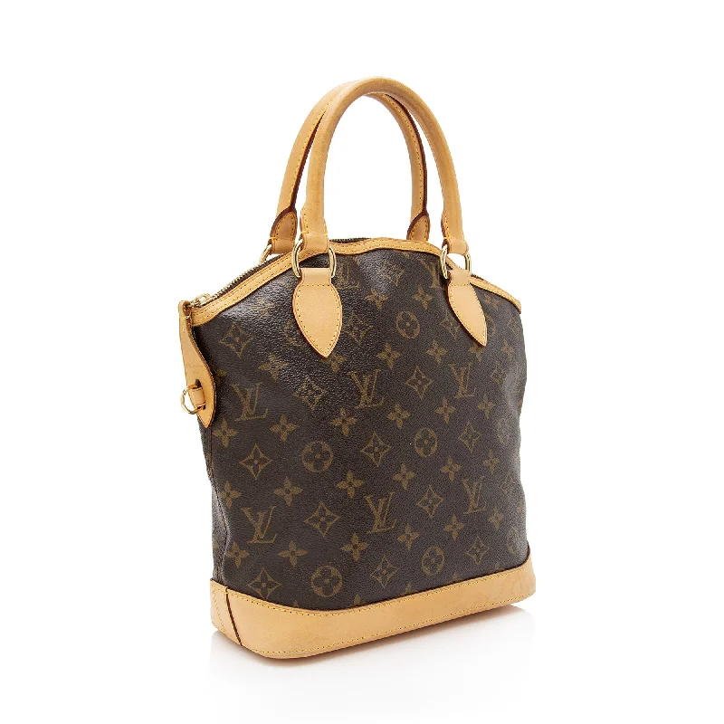 Louis Vuitton Monogram Canvas Lockit Satchel (sassyg)