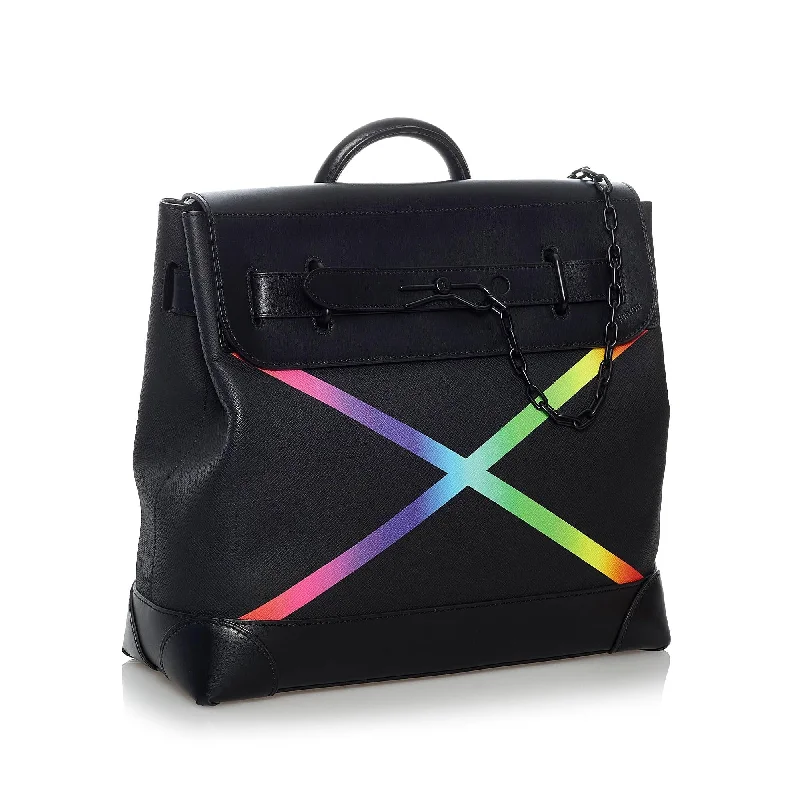 Louis Vuitton Taiga Rainbow Steamer PM (owJY0b)