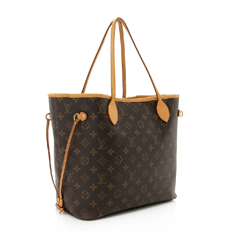 Louis Vuitton Monogram Canvas Neverfull MM Tote (186171)