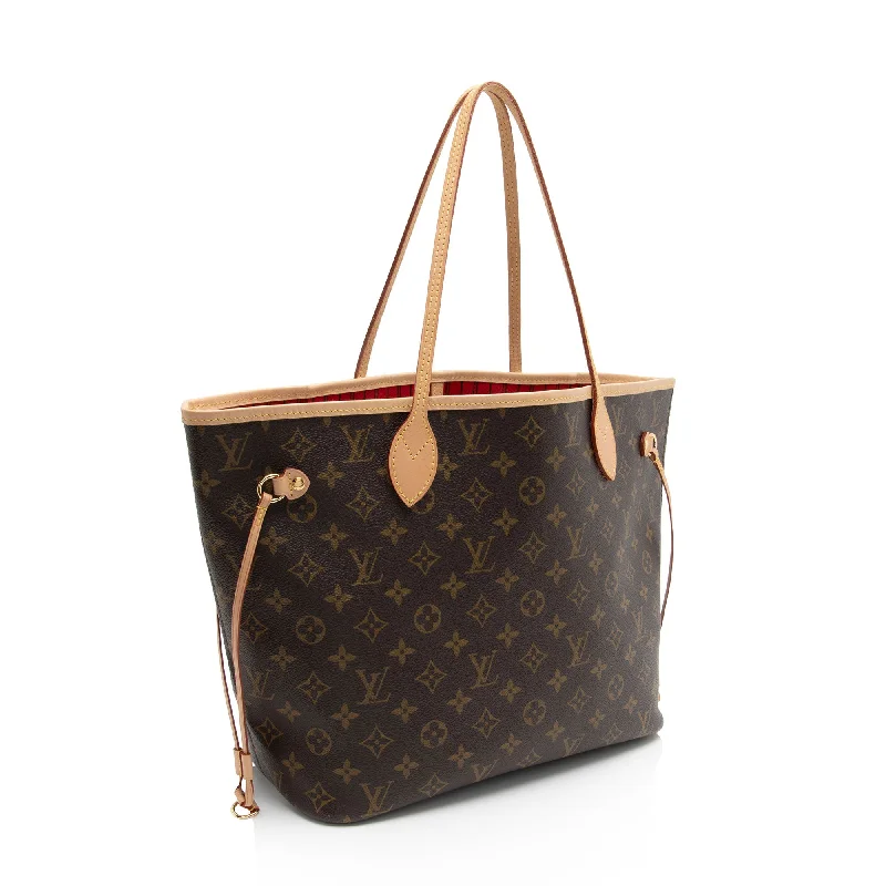 Louis Vuitton Monogram Canvas Neverfull MM Tote (Xy2Jyd)