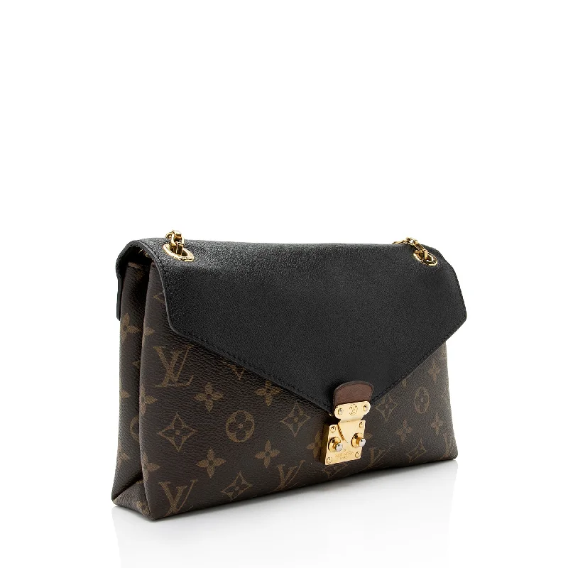 Louis Vuitton Monogram Canvas Pallas Chain Shoulder Bag (6axUqc)