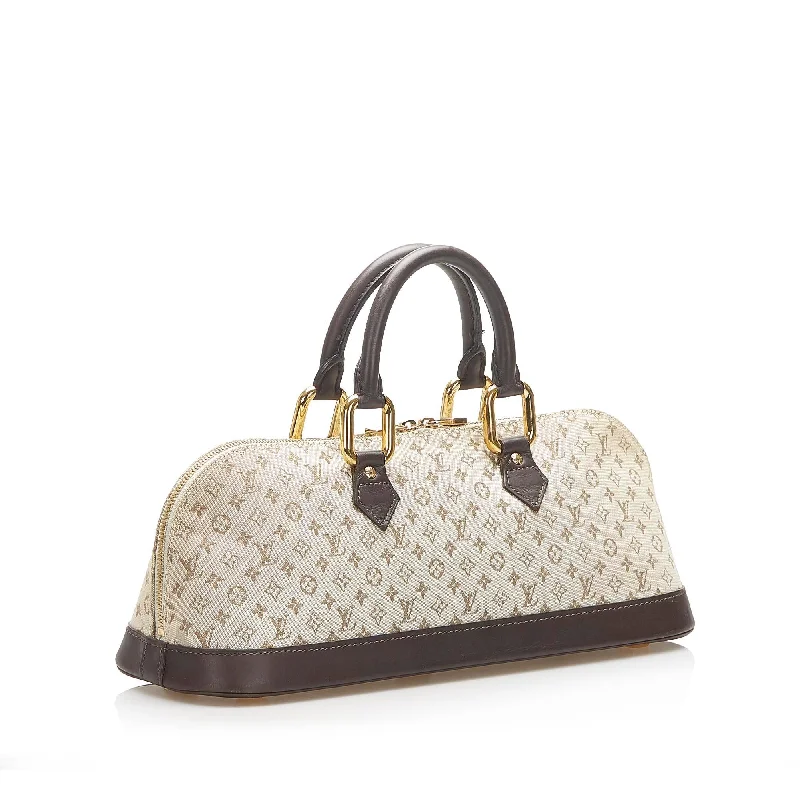 Louis Vuitton Monogram Mini Lin Alma Long Handbag 16564)