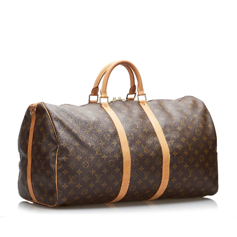 Louis Vuitton Monogram Keepall Bandouliere 55 (c8L9T8)