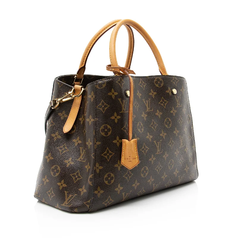 Louis Vuitton Monogram Canvas Montaigne MM Tote (23122)