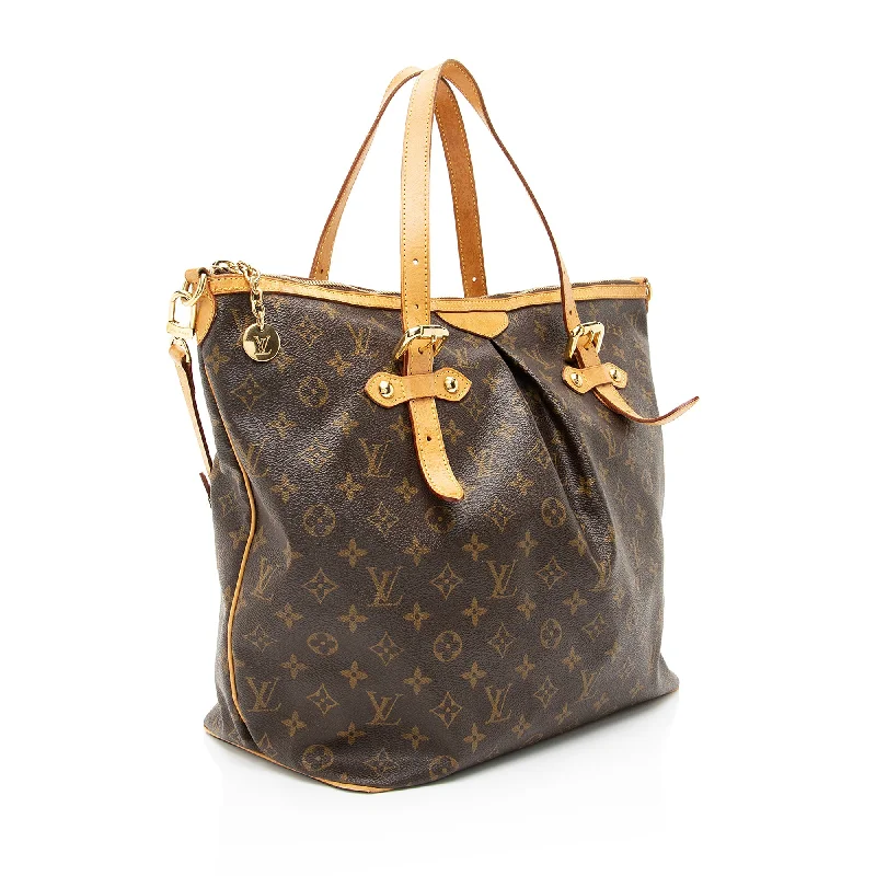 Louis Vuitton Monogram Canvas Palermo GM Tote (23170)